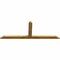 Ekena Millwork Portland Rough Sawn Timber Gable Bracket, Western Red Cedar, 72"W x 27"H x 2"D x 4"F, 9/12 Pitch GBW072X27X0204POR00RWR - alternate 4